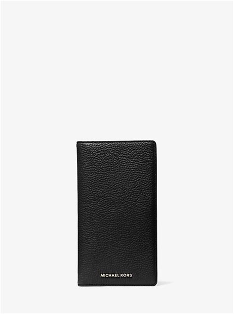 michael kors bedford large zip wallet|Bedford Legacy Large Pebbled Leather Travel Wallet .